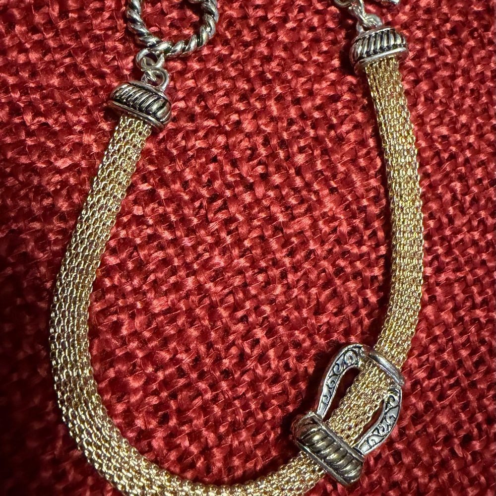 Elegant Gold and Silver Women's Bracelet